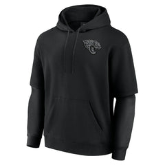 NFL Jacksonville Jaguars Unisex Sleek Elements Pullover Hoodie