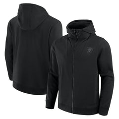 NFL Las Vegas Raiders Unisex Front Office Full-Zip Hoodie