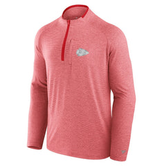 NFL Kansas City Chiefs Unisex Front Office Performance Primary Quarter-Zip Jacket