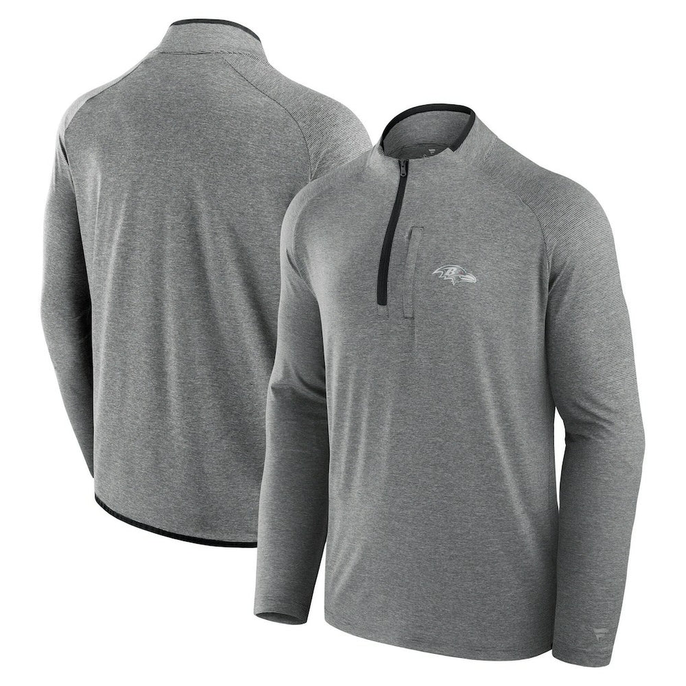 NFL Baltimore Ravens Unisex Front Office Performance Primary Quarter-Zip Jacket