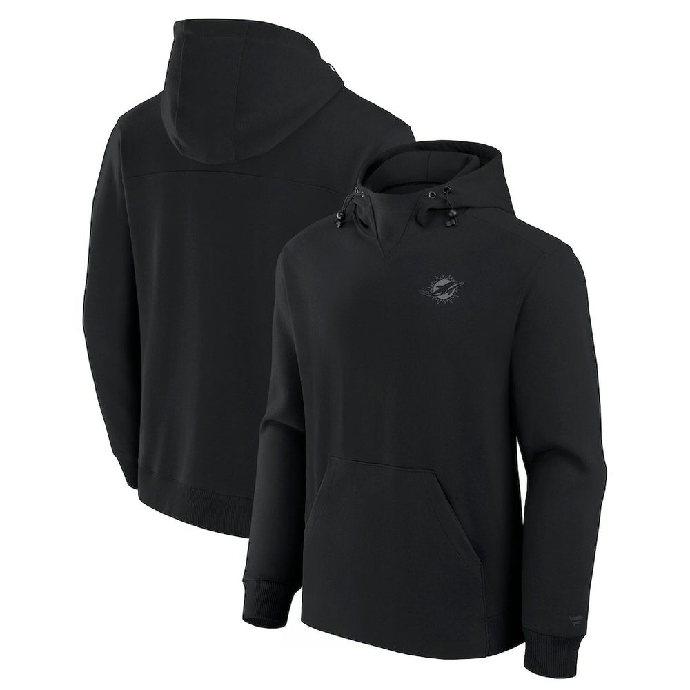 NFL Miami Dolphins Unisex Front Office Tonal Tri-Blend Pullover Hoodie