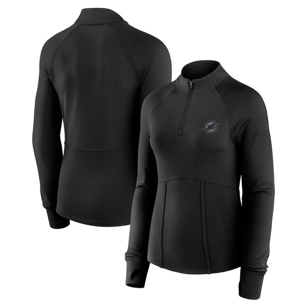 NFL Miami Dolphins Women's Elements Quarter-Zip Jacket