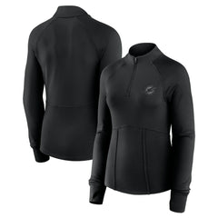 NFL Miami Dolphins Women's Elements Quarter-Zip Jacket