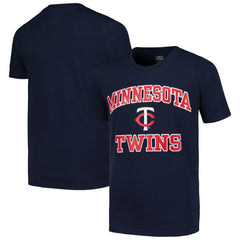Minnesota Twins Youth Heart & Soul T-Shirt - Navy