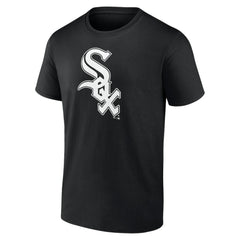 Chicago White Sox Monochrome Personalized Name & Number T-Shirt - Black