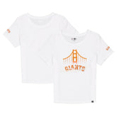 San Francisco Giants Women's City Connect T-Shirt - White | New Era