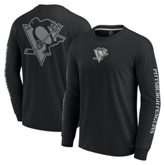 Pittsburgh Penguins Fanatics Elements Strive Long Sleeve T-Shirt
