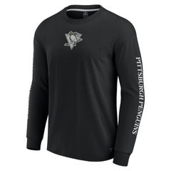 Pittsburgh Penguins Fanatics Elements Strive Long Sleeve T-Shirt