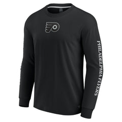 Philadelphia Flyers Fanatics Elements Strive Long Sleeve T-Shirt