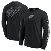 Detroit Red Wings Fanatics Elements Strive Long Sleeve T-Shirt