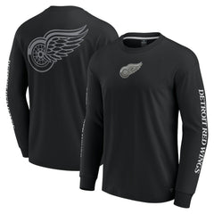 Detroit Red Wings Fanatics Elements Strive Long Sleeve T-Shirt