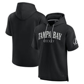 Tampa Bay Lightning Fanatics Elements Ready Short Sleeve Pullover Hoodie