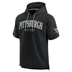 Pittsburgh Penguins Fanatics Elements Ready Short Sleeve Pullover Hoodie