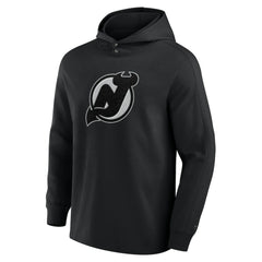 New Jersey Devils Fanatics Elements Blaze Tri-Blend Long Sleeve Hoodie T-Shirt