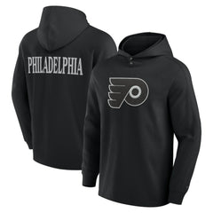 Philadelphia Flyers Fanatics Elements Blaze Tri-Blend Long Sleeve Hoodie T-Shirt
