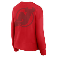 New Jersey Devils Fanatics Women's Elements Flow Pullover Sweatshirt