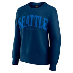 Seattle Kraken Fanatics Women's Elements Flow Pullover Sweatshirt