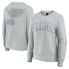 St. Louis Blues Fanatics Women's Elements Flow Pullover Sweatshirt