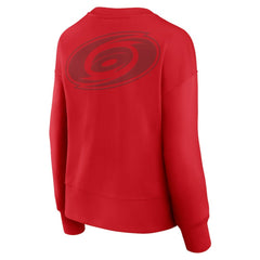 Carolina Hurricanes Fanatics Women's Elements Flow Pullover Sweatshirt