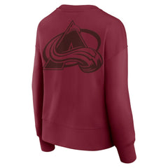Colorado Avalanche Fanatics Women's Elements Flow Pullover Sweatshirt