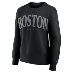 Boston Bruins Fanatics Women's Elements Flow Pullover Sweatshirt