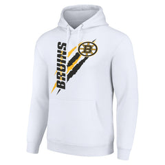 Boston Bruins Starter Color Scratch Fleece Pullover Hoodie