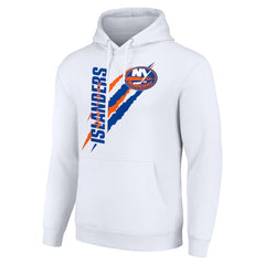 New York Islanders Starter Color Scratch Fleece Pullover Hoodie