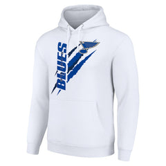 St. Louis Blues Starter Color Scratch Fleece Pullover Hoodie