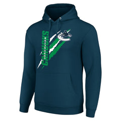 Vancouver Canucks Starter Color Scratch Fleece Pullover Hoodie