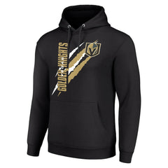 Vegas Golden Knights Starter Color Scratch Fleece Pullover Hoodie