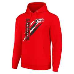 Carolina Hurricanes Starter Color Scratch Fleece Pullover Hoodie