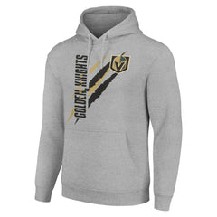 Vegas Golden Knights Starter Color Scratch Fleece Pullover Hoodie