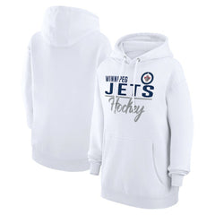 Winnipeg Jets G-III 4Her by Carl Banks Women's Team Fleece Pullover Hoodie