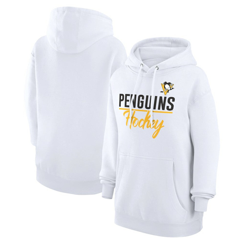 Pittsburgh Penguins G-III 4Her by Carl Banks Women's Team Fleece Pullover Hoodie