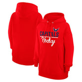 Washington Capitals G-III 4Her by Carl Banks Women's Team Fleece Pullover Hoodie