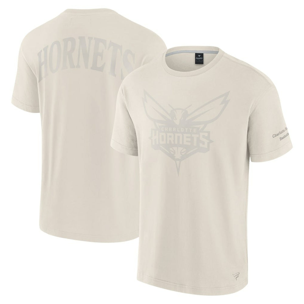 Charlotte Hornets Elements Iconic T-Shirt - Cream | Fanatics outlet
