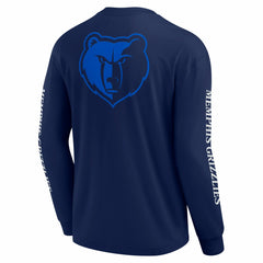 Memphis Grizzlies Elements Strive Long Sleeve T-Shirt - Navy | Fanatics sale