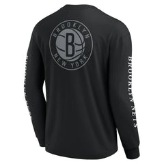 Brooklyn Nets Elements Strive Long Sleeve T-Shirt - Black | Fanatics online