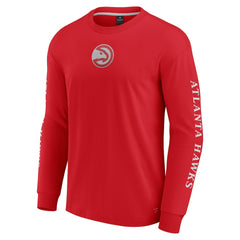 Atlanta Hawks Elements Strive Long Sleeve T-Shirt - Red | Fanatics for sale