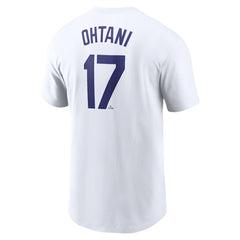 Shohei Ohtani Los Angeles Dodgers 2024 Fuse Name & Number T-Shirt - White | Nike