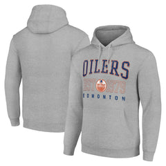 Edmonton Oilers Starter Retro Graphic Pullover Hoodie