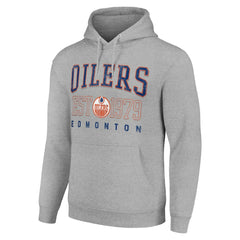 Edmonton Oilers Starter Retro Graphic Pullover Hoodie