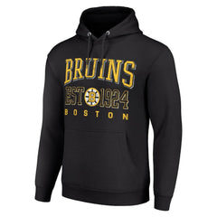 Boston Bruins Starter Retro Graphic Pullover Hoodie