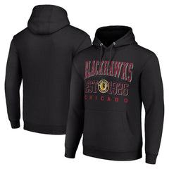 Chicago Blackhawks Starter Retro Graphic Pullover Hoodie