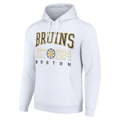 Boston Bruins Starter Retro Graphic Pullover Hoodie