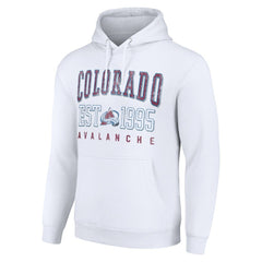 Colorado Avalanche Starter Graphic Pullover Hoodie