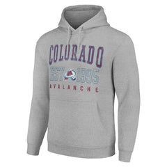 Colorado Avalanche Starter Graphic Pullover Hoodie