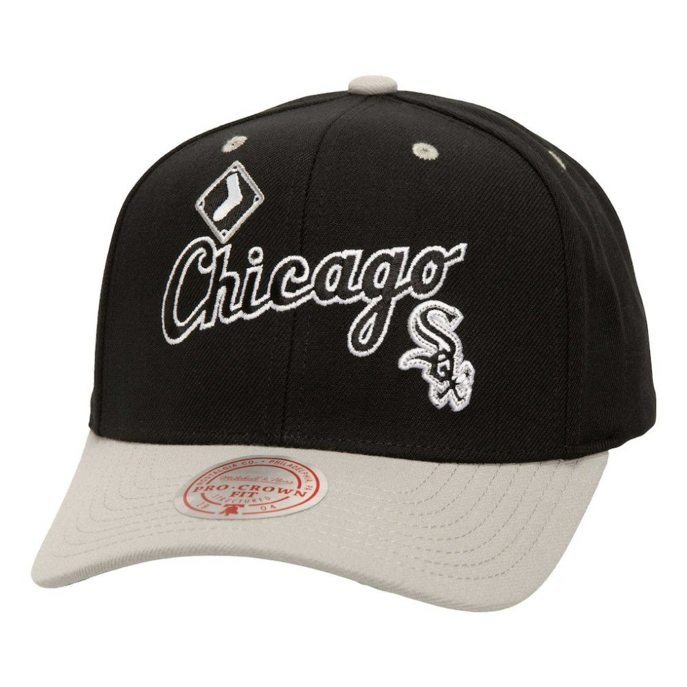 Chicago White Sox All In 2.0 Adjustable Hat - Black | Mitchell & Ness