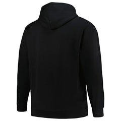 Atlanta Hawks Hardwood Classics Big & Tall Pullover Hoodie - Black | Mitchell & Ness for sale