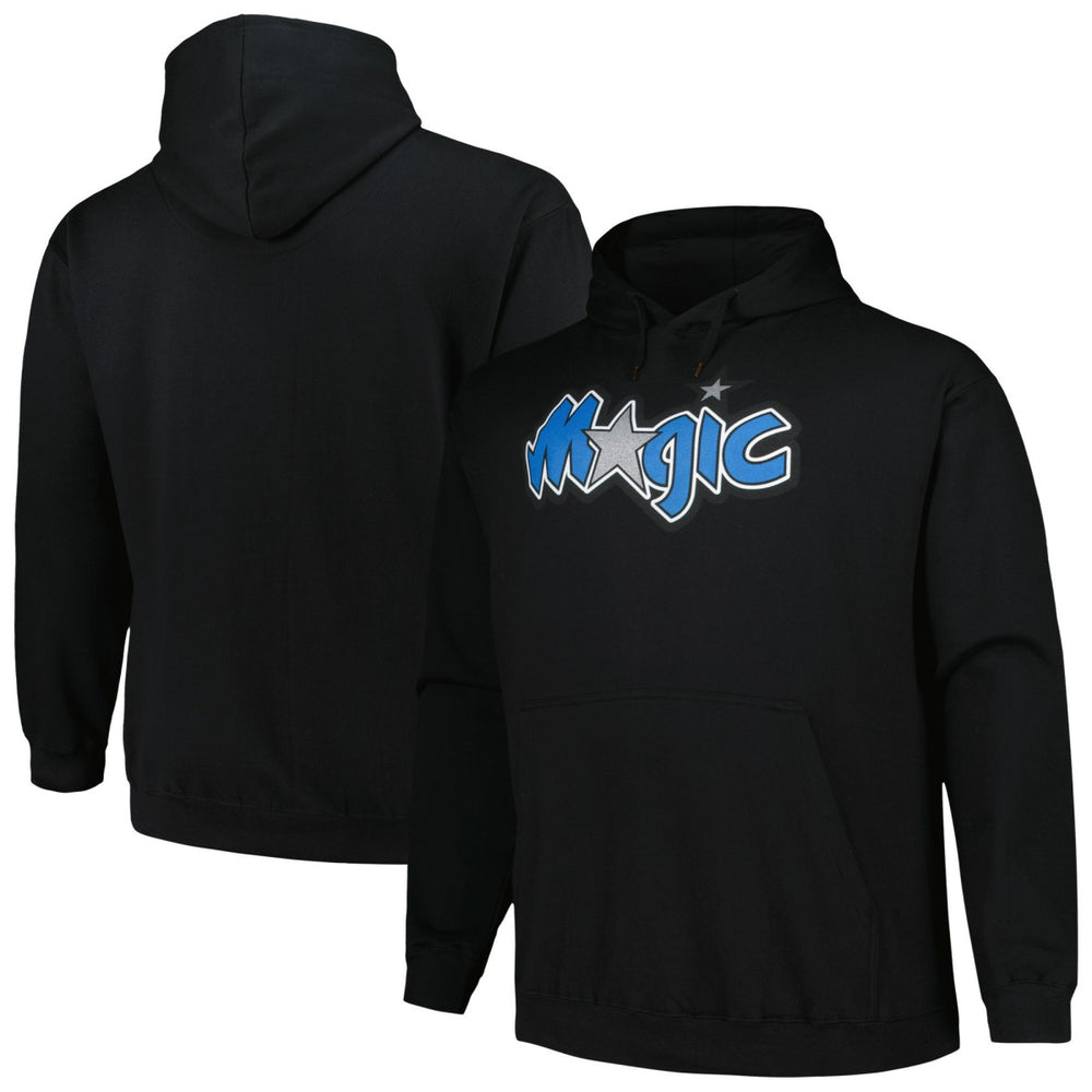 Orlando Magic Hardwood Classics Big & Tall Pullover Hoodie - Black | Mitchell & Ness online